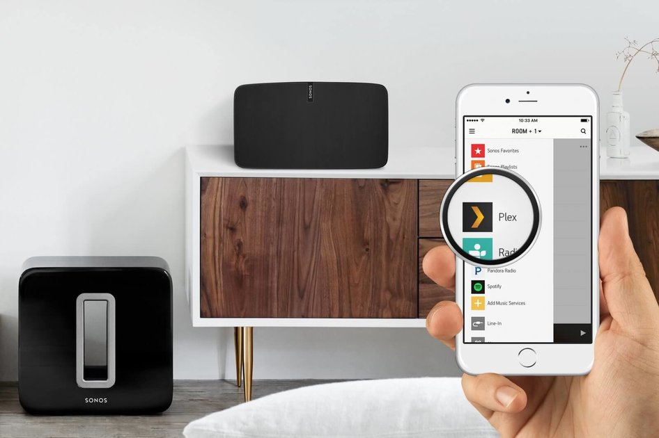 Play on sonos from spotify app wireless